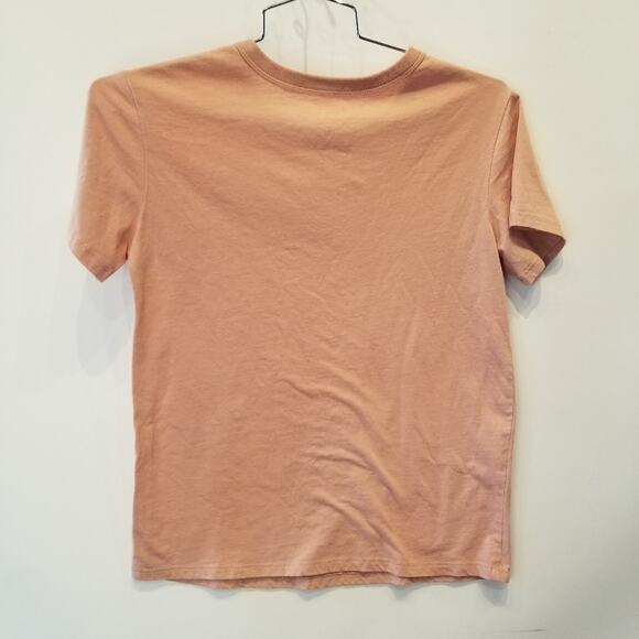 Zoe & Liv Choose Kindness Graphic Tee Short Sleeve Peach Pink T-Shirt Size S - Picture 8 of 10